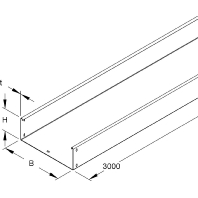 Kabelrinne RSUS 110.200 OV