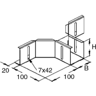 Anbau-T RTAK 50.100