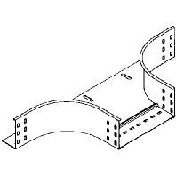 Add-on tee for cable tray (solid wall) RTA 35.300