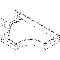 Tee for cable tray (solid wall) 100x60mm RTS 60.100