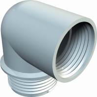 Fastening angle for hose fitting plastic 107 W PG11 PA