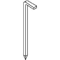 Hook nail 3,4x70mm 1101 Z3.4x70 G