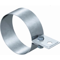 Tube clamp for lightning protection 301 DIN-100