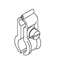 Span wire clamp 5...10mm/16...23mm 4024 16-23