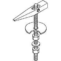 Toggle fixing with thread tap 100x6 453 M6x100 G