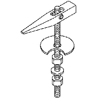 Toggle fixing with thread tap 100x5 456 M5x100 G