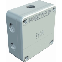 Flush mounted terminal box B 9 T 5