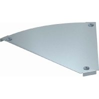 Bend cover for cable tray 400mm DFBM 45 400 FS