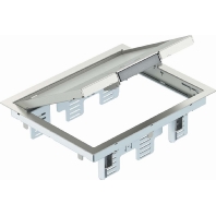 Installation box for underfloor duct GES6M-2 10U