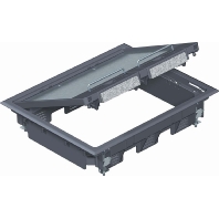 Installation box for underfloor duct GES6 U 7011