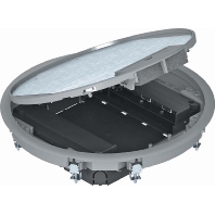 Installation box for underfloor duct GESR9 55U V 9011
