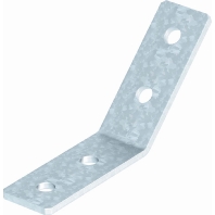 Coupler for support/profile rail Steel GMS 4 VW 45 FT