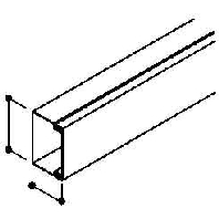 Leitungsfhrungskanal 2m 40x60mm LKM40060FS