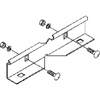 Corner joint for cable support Steel LWVG 60 FS