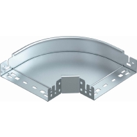 Bend for cable tray (solid wall) RBM 90 620 FS