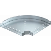 Bend for cable tray (solid wall) RBM 90 640 FS