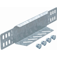 End piece for cable tray (solid wall) RWEB 615 FS