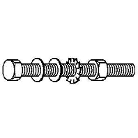 Hexagon head bolt M10x90mm SKS 10X90 F