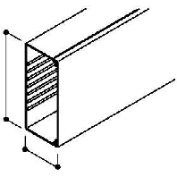 Wireway 100x230mm RAL9010 WDK100230RW