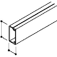 Wireway 15x30mm RAL9001 WDK15030CW