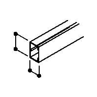 Wireway 40x60mm RAL9001 WDK40060CW