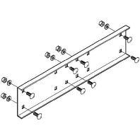 Longitudinal joint for cable support WRVL 110 FS