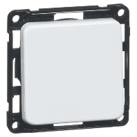 Switch flush mounted black D 711.19