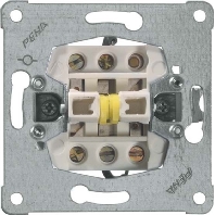 Rollladen-Wippschalter 10A 250V 1-pol. D 616/4