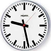 Wanduhr Balkenziffern 40cm Batteriebetrieb 1,5V 51.250.421