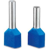 Cable end sleeve 4mm insulated AI-TWIN 2X 3201000