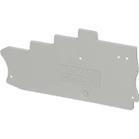 End/partition plate for terminal block D-PT 2,5-4L/1P