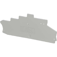 End/partition plate for terminal block D-PT 2,5-4L/2P