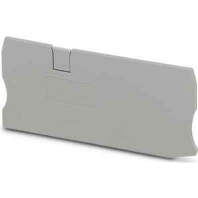 End/partition plate for terminal block D-ST 10-TWIN