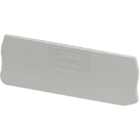 End/partition plate for terminal block D-ST 1,5/S-QUATTRO