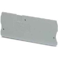 End/partition plate for terminal block D-ST 6-TWIN