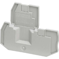 End/partition plate for terminal block D-UTTB 2,5/4 2P