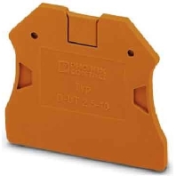 End/partition plate for terminal block D-UT 2,5/10 OG