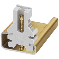 End bracket for terminal block plastic E/U