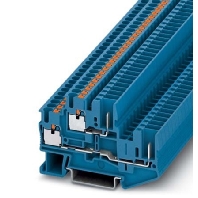 Feed-through terminal block 5,2mm 22A PTTB 2,5/2P BU
