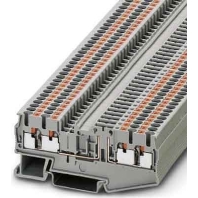 Durchgangsreihenklemme 0,14-4qmm, 5,2mm, gr PT 2,5-QUATTRO-TG