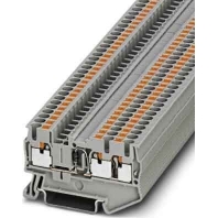 Durchgangsreihenklemme 0,14-4qmm, 5,2mm, gr PT 2,5-TWIN-DIO/R-L