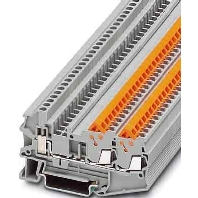 Feed-through terminal block 5,2mm 17,5A QTCU 1,5-TWIN