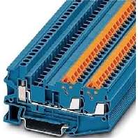 Feed-through terminal block 5,2mm 17,5A QTCU 1,5-TWIN BU