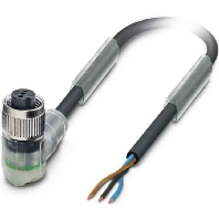 Sensor-Aktor-Kabel M12 gewinkelte,3p.,5m SAC3P5,0-PUR/M12FR2L