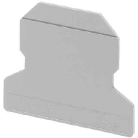 End/partition plate for terminal block TP-UK 35