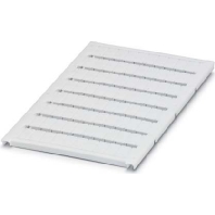 Label for terminal block 6,2mm white UC-TM 6 PL-60