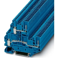 Feed-through terminal block 5,2mm 24A UTTB 2,5/2P BU