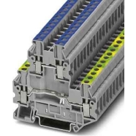 Ground terminal block 2-p 5,2mm UTTB 2,5-PE/N