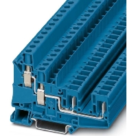 Feed-through terminal block 8,2mm 41A UT 6-QUATTRO/2P BU