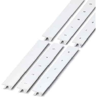 Label for terminal block 12,2mm white ZB 12:UNPRINTED